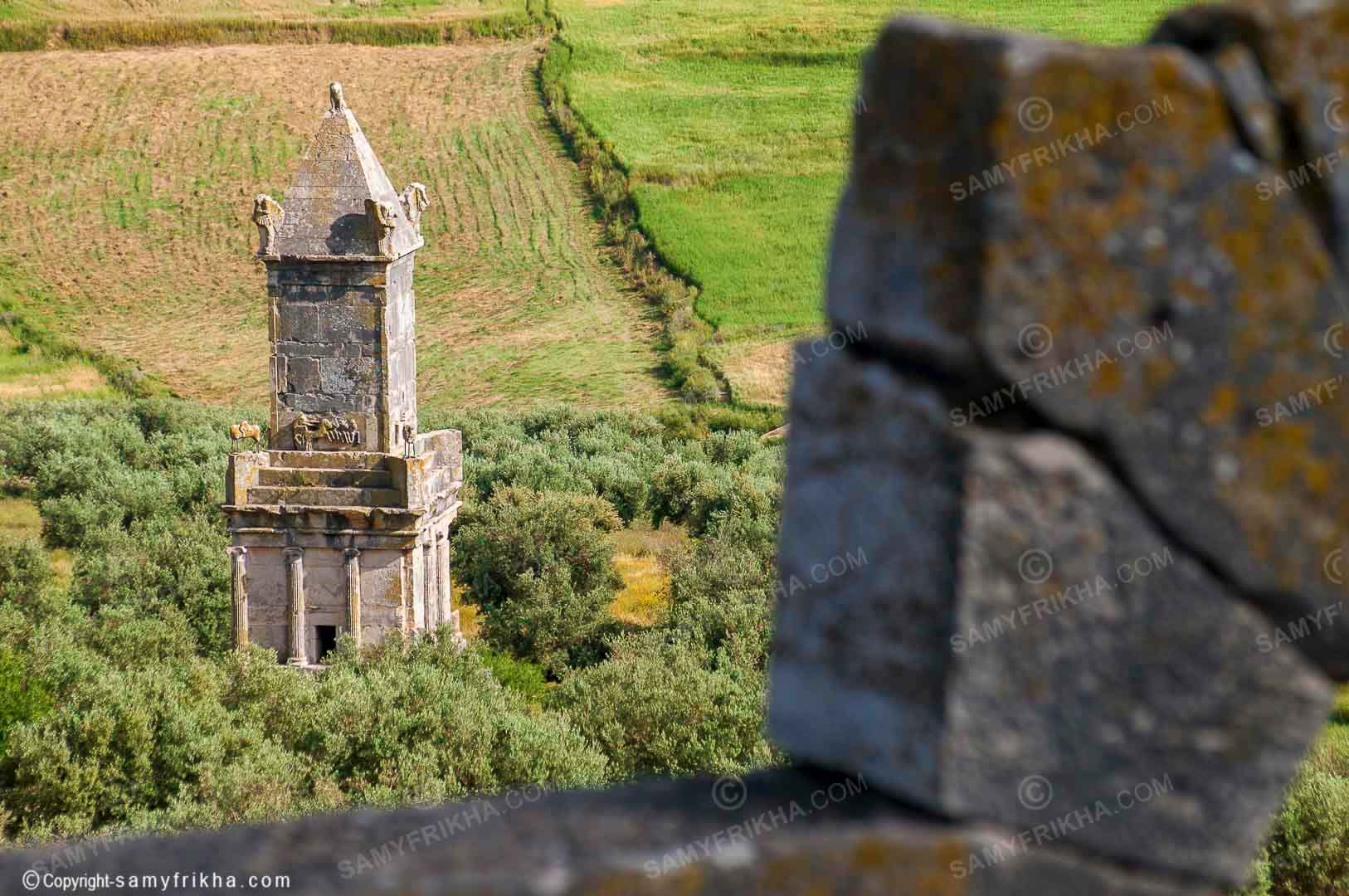 Site Archéologique Dougga : Photo prise par le photographe professionnel Samy Frikha