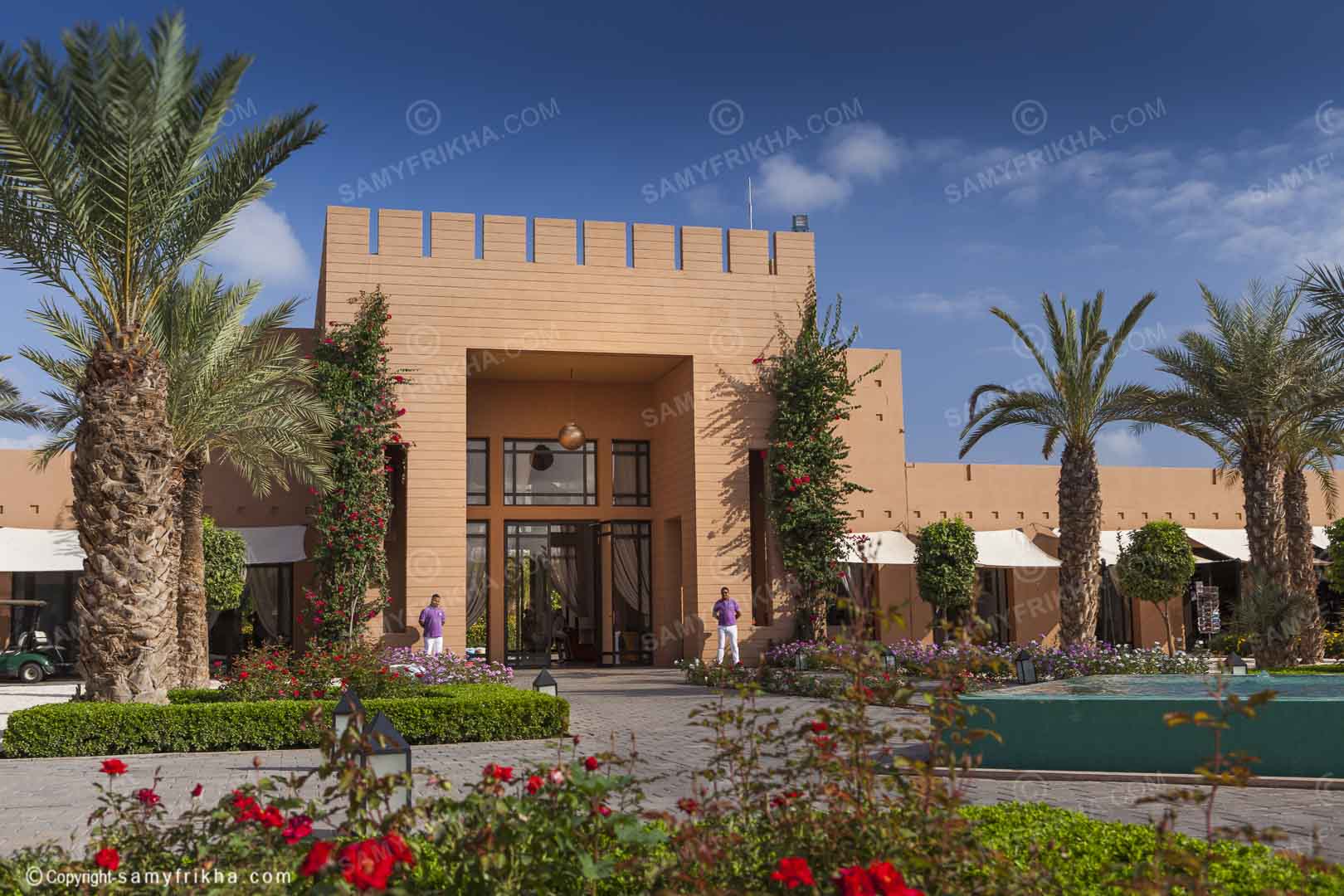 Hotel entrance