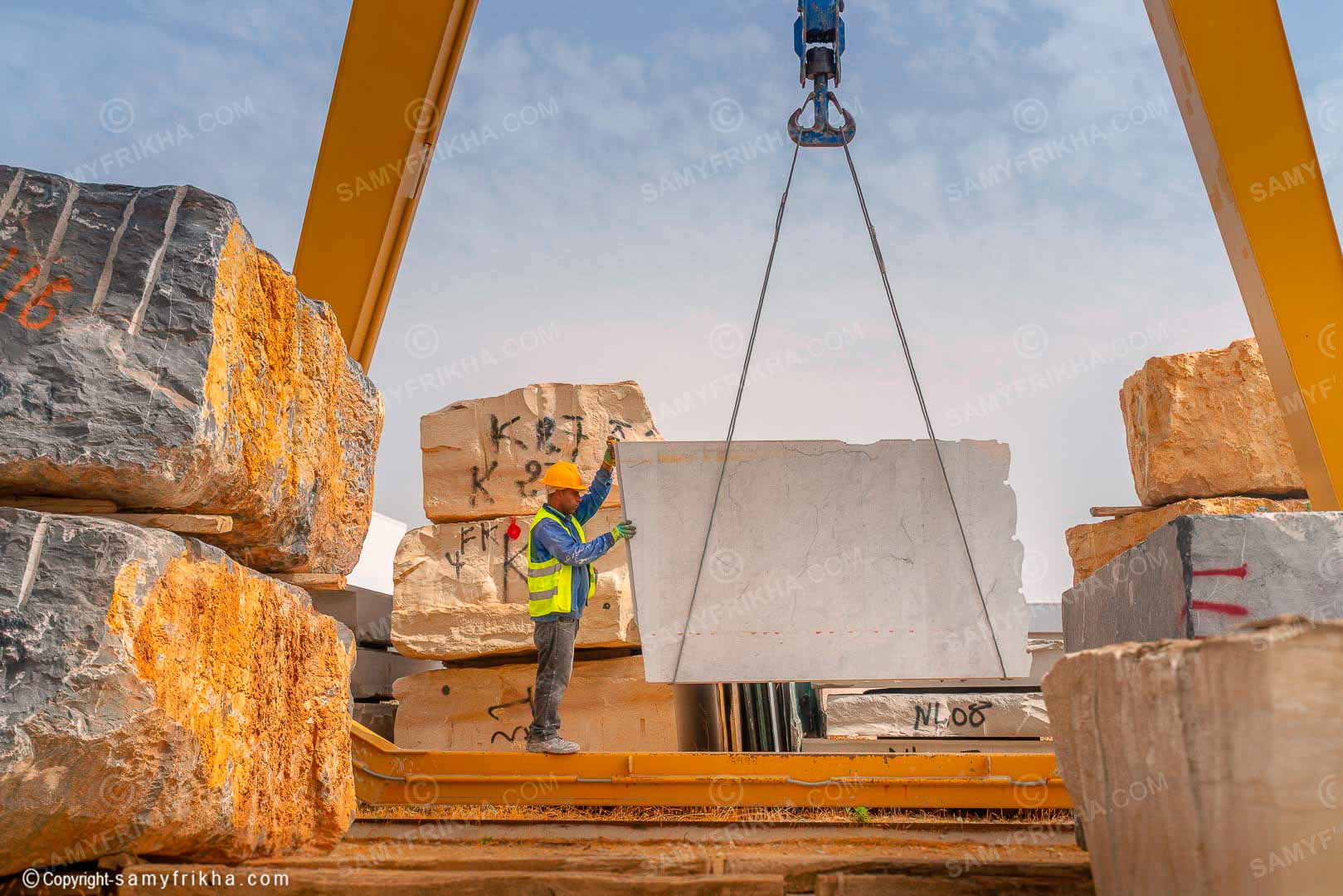 Photographe des usines de matériels de construction en Tunisie : SIMARE beja