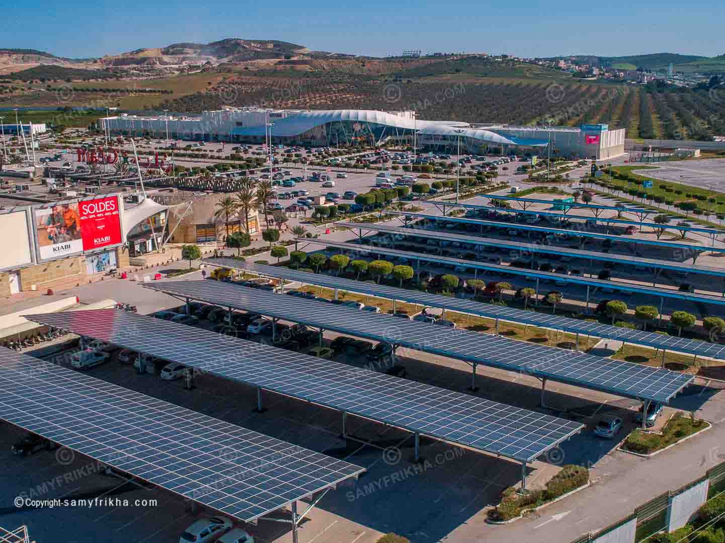 Photographe des stations photovoltaïque en Tunisie : Samy Frikha