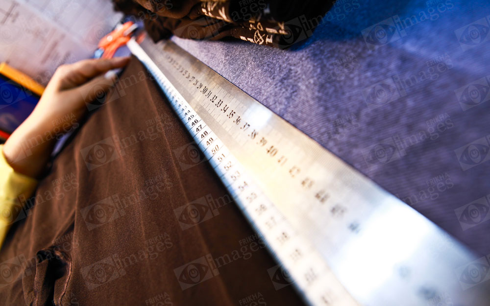 Photographe des usines de textiles en Tunisie.