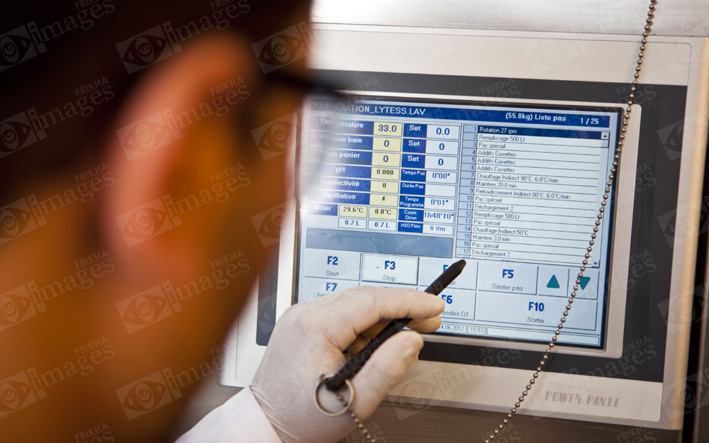 Photographe des usines de textiles en Tunisie.