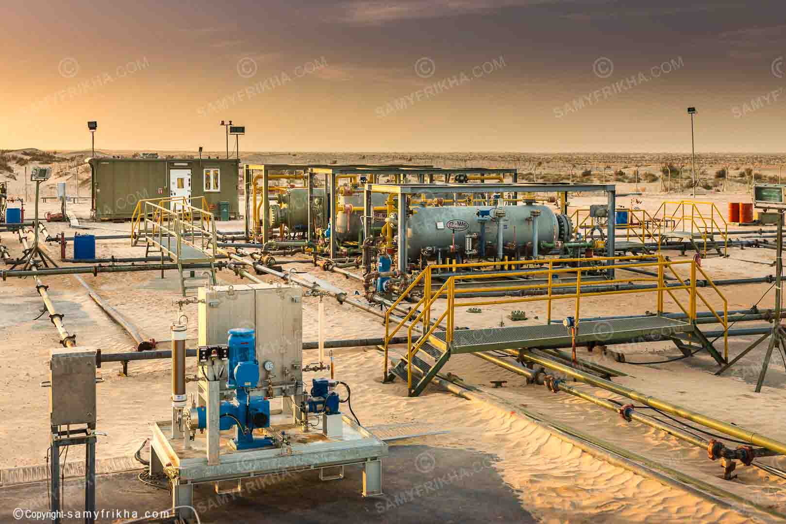 Installation industrielle de traitement et de production d'énergie