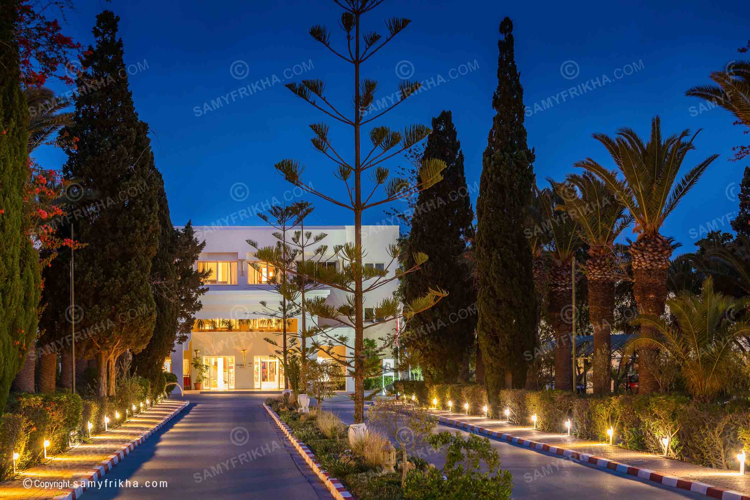 photographe professionnel des hotels  en Tunisie : Hotel Delfino Beach Hammamet
