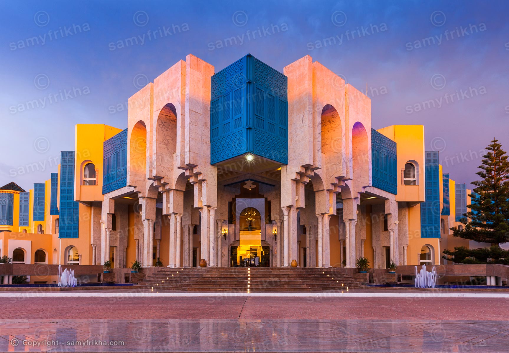 photographe des hotels en Tunisie : Hotel Hasdrubal Thalassa & Spa Yasmine Hammamet Hôtel
