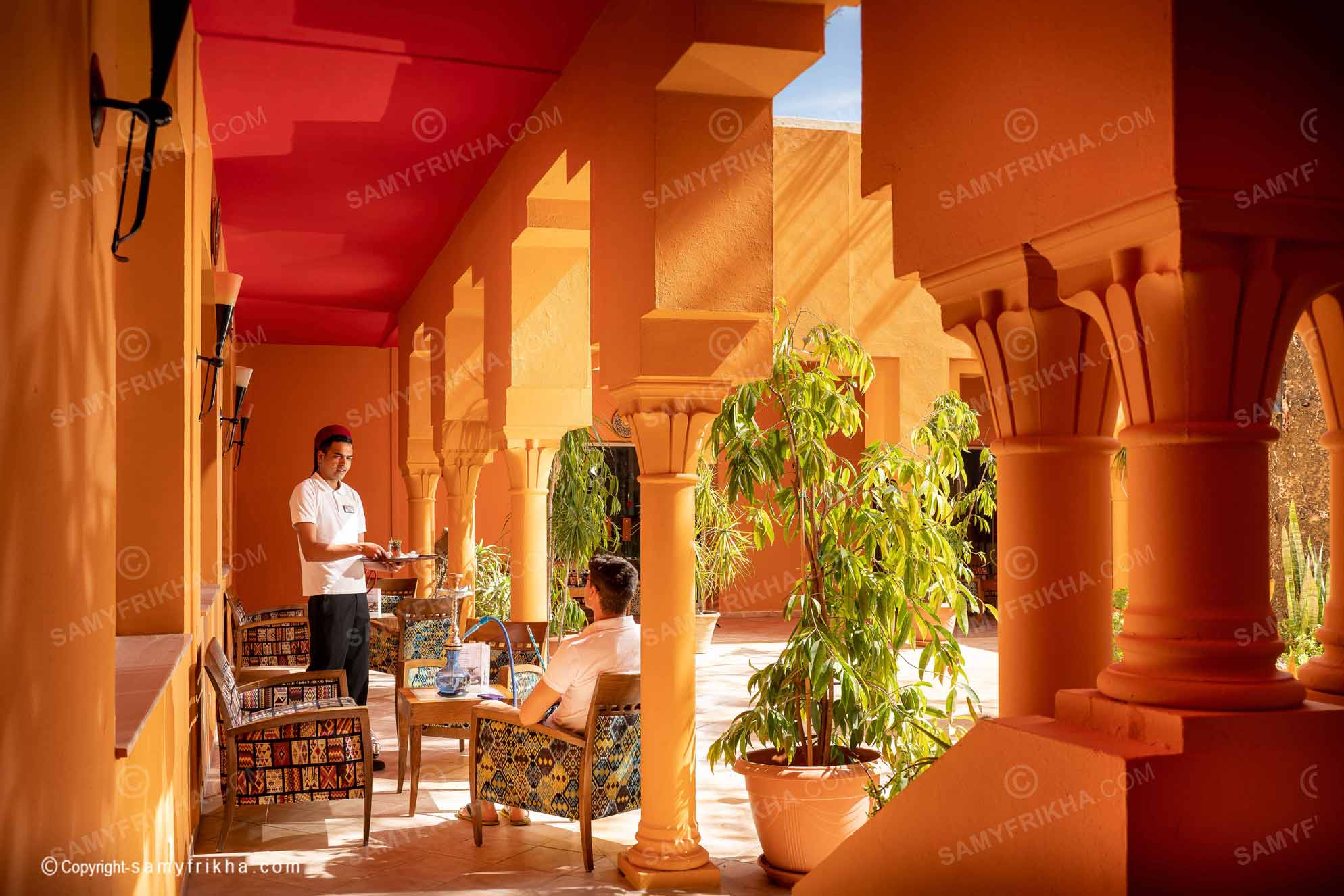 Samy Frikha : Restaurant Hotel Calimera Delfino Beach Hammamet