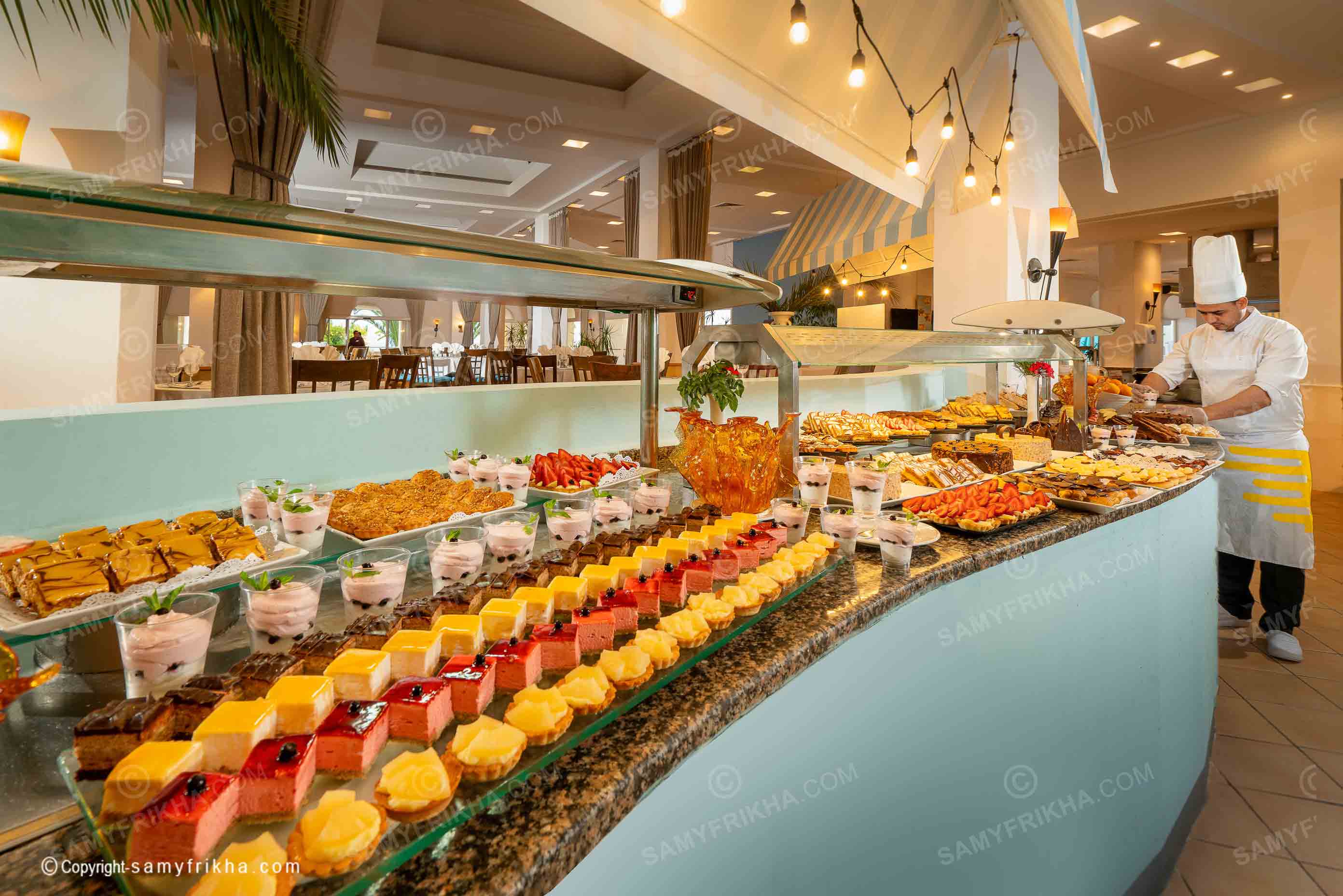 Restaurant Hotel Calimera Delfino Beach Hammamet photo réalisé par Samy Frikha